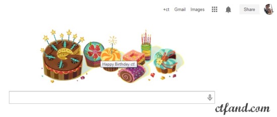 google birthday doodle